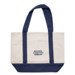 Beautiful Downtown Burbank® Navy Canvas Shopping Tote